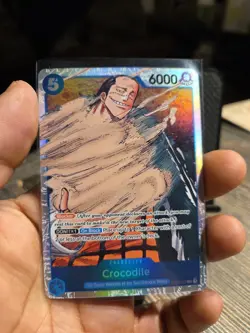 ST03-003 Crocodile Super Rare Foil One Piece TCG Card NM-Mint - Image 3