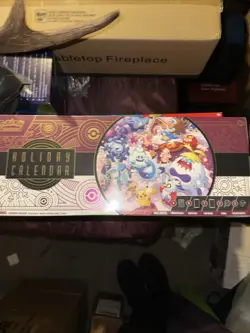 2025 Pokemon Trading Card Game: Holiday Calendar (Factory Sealed) - Image 1