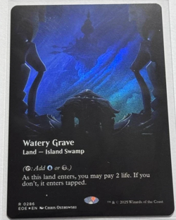 Watery Grave Borderless Foil Magic The Gathering Edge of Eternities NM - Image 1