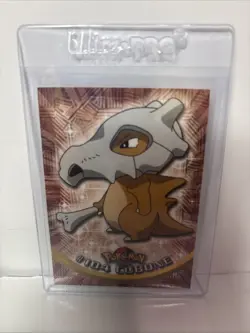 Pokemon #104 CUBONE 2000 Topps TV Animation Edition collector card - Image 1