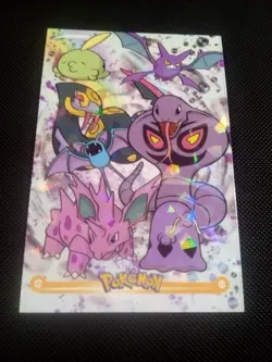 Pokemon 2024 Card Database 3 Cracked Holo Arbok Golbat Nidorina Peru US Seller - Image 1