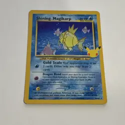 Pokemon Shining Magikarp 66/64 Celebrations Classic Collection Holo Card - Image 2