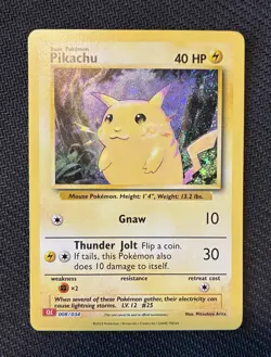⚡Pikachu 008/034 Pokemon Trading Card Game Classic Holo NM - Image 1