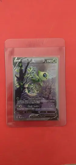 Pokemon TCG Celebi v Fusion Strike Alternate Art Card 245/264 NM Condition - Image 1