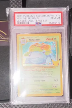 Pokemon Celebrations PSA 10 Holo Card Lot Charizard Venusaur Blastoise - Image 3