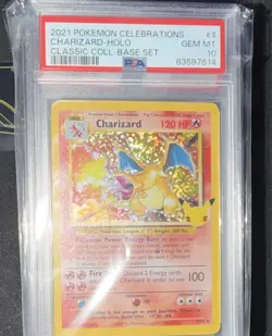 Pokemon Celebrations PSA 10 Holo Card Lot Charizard Venusaur Blastoise - Image 4