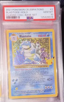 Pokemon Celebrations PSA 10 Holo Card Lot Charizard Venusaur Blastoise - Image 5