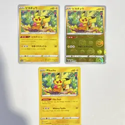 Pokemon Pikachu Lot - Dark Phantasma - 3 card lot - Image 1