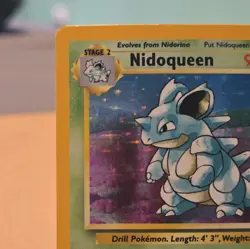 Jungle Nidoqueen Holo Rare Card 7/64 Pokemon 1999 LP Vintage - Image 2