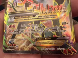 Pokemon TCG M Houndoom EX Full Art Holo Card 154/162 Breakthrough Ultra Rare NM- - Image 5