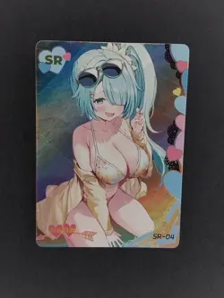 Hiyori Tsuchinaga Femme Fatale Goddess Story Waifu Card SR Blue Archive - Image 1