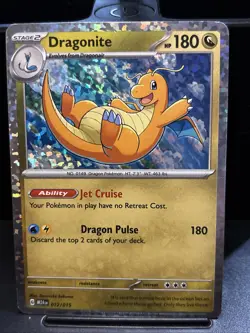 Pokemon TCG Dragonite 12/15 Dragon Discovery McDonald's Holo Card - Image 1