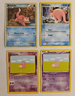 Slowpoke Slowbro Lot Galarian Slowpoke Fossil Pokemon Cards Collection x12 - Image 4