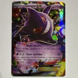 Pokemon Gengar EX Ultra Rare Holo Card XY Phantom Forces 34/119 - Image 2