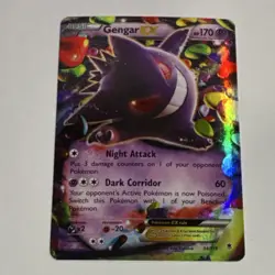 Pokemon Gengar EX Ultra Rare Holo Card XY Phantom Forces 34/119 - Image 3