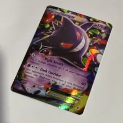 Pokemon Gengar EX Ultra Rare Holo Card XY Phantom Forces 34/119 - Image 4