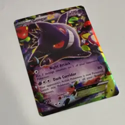 Pokemon Gengar EX Ultra Rare Holo Card XY Phantom Forces 34/119 - Image 5