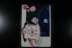 1996 Japanese Vending Pokemon Sticker Card #61 Clefairy, Rhyhorn and Snorlax - Image 2