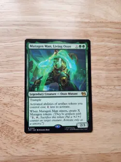 Mutagen Man Living Ooze MTG TMNT Universes Beyond Rare Regular NM 0124 - Image 1