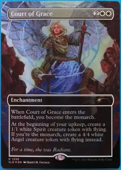 Court of Grace (Secret Lair Promo) FOIL NM MTG MAGIC CARD (513505) ABUGames - Image 1
