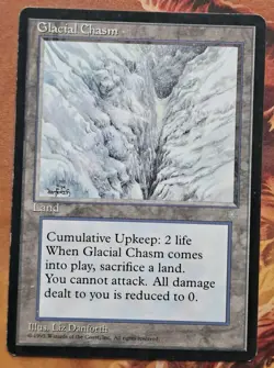 Mtg Ice Age Glacial Chasm - Image 1