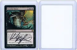 Baneful Omen Rise of the Eldrazi Rare Signed Artist Proof MTG - Image 3