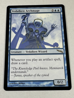 Vedalken Archmage - Mirrodin - Near Mint - MTG Magic the Gathering - Image 1