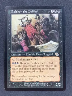 Balthor the Defiled Judgment Mtg Magic the Gathering - MP - Image 1