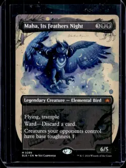 2024 Magic MTG Bloomburrow Maha Its Feathers Night #289 - Image 1