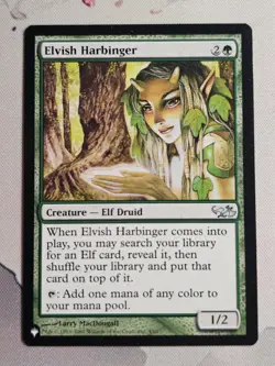 Mtf Elvish Harbinger (DD1) 004/062 LIST The List Reprints NM - Image 1