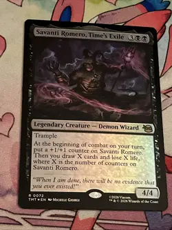 Savanti Romero, Time's Exile Teenage Mutant Ninja Turtles Foil - Image 1