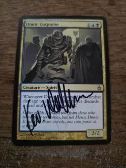 Dimir Cutpurse Artist Proof SIGNED By Kev Walker Mtg Magic The Gathering - Image 1