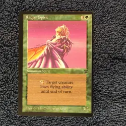 RADJAN SPIRIT uncommon 1994 LEGENDS Magic the Gathering Unplayed Near mint - Image 3