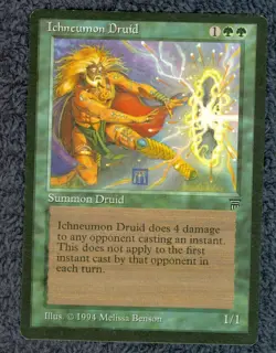 ICHNEUMON DRUID uncommon 1994 LEGENDS Magic the Gathering Unplayed NM - Image 1