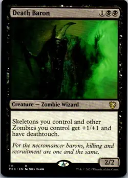 Death Baron [Innistrad: Midnight Hunt Commander] Near Mint 1x - Image 1