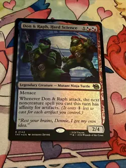 Don & Raph, Hard Science Teenage Mutant Ninja Turtles Foil - Image 1