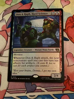 Don & Raph, Hard Science Teenage Mutant Ninja Turtles Foil - Image 2