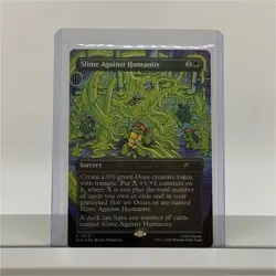 Magic: The Gathering Slime Against Humanity Sorcery Rare Secret Lair Green 7077 - Image 1