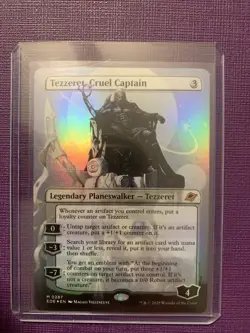 Tezzeret, Cruel Captain (Borderless) Edge of Eternities Foil - Image 1