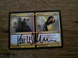 Catch Release Artist Proof SIGNED By Kev Walker Mtg Magic The Gathering - Image 1
