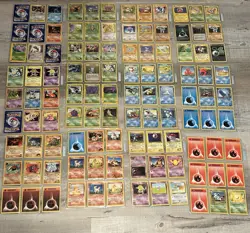 Pokemon Card 200 Lot Rare, Common and Uncommon Cards Old School Classic - Image 2