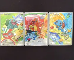 Pokemon 2026 First Partner Illustration Collection Series 1 Promo Kanto - Image 1