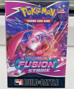 POKEMON TCG SWORD & SHIELD FUSION STRIKE BUILD & BATTLE BOX X4 PACK *SEALED* - Image 1