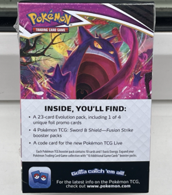 POKEMON TCG SWORD & SHIELD FUSION STRIKE BUILD & BATTLE BOX X4 PACK *SEALED* - Image 4