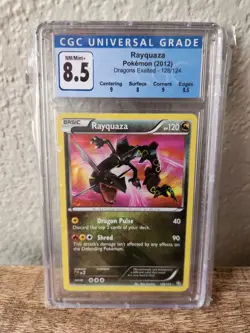 Pokemon Rayquaza Dragons Exalted Holo Ultra Rare #128 CGC 8.5 Mint PSA BGS - Image 1