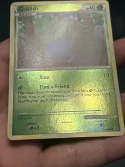 Pokemon TCG Oddish Reverse Holo 60/90 Undaunted 2010- LP - Image 4