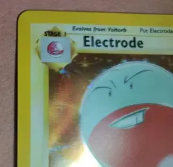 Pokemon Jungle Set Rare, Holo Electrode 2/64 (Unlimited, English) - Image 2