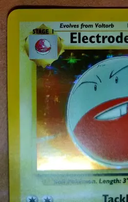 Pokemon Jungle Set Rare, Holo Electrode 2/64 (Unlimited, English) - Image 3