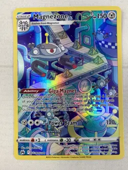 Magnezone GG18/GG70 Crown Zenith Galarian Gallery Ultra Rare Full Art Pokemon NM - Image 1