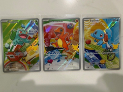 Ascended Heroes First Partners Squirtle Charmander Bulbasaur Promo Pokemon Lot - Image 1